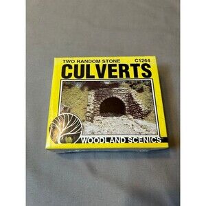 Vintage Woodland Scenics Stone Culverts C1264 for Trains and Dioramas